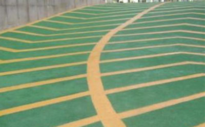 波密止滑车道材料